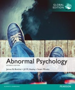 Abnormal psychology 16th Edition