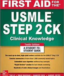 First Aid for the USMLE Step 2 CK, Tenth Edition 10th Edition