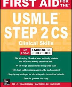 First Aid for the USMLE Step 2 CS 5th Edition
