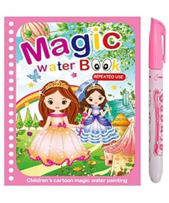 Storio Water Magic Book, Magic Doodle Pen, Coloring Doodle Drawing Board Games for Kids, Educational Book