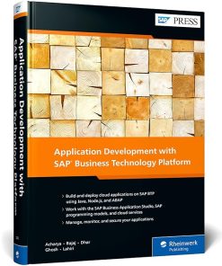 Application Development With SAP Business Technology Platform