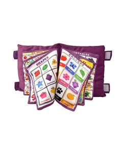 Keshav Creation Polyester Kids Learning Cushion Book
