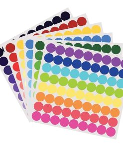 CocoMoco Kids Premium Dot Stickers for Kids with 123, ABC and Animals Sticker Book