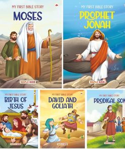 Bible Stories - David and Goliath, Birth of Jesus, Prodigal Son, Prophet Jonah, Moses - for Children