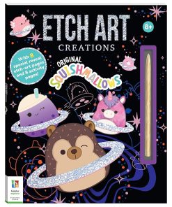 HINKLER- Original Squishmallows Etch Art Creations Book