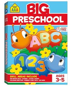 School Zone Big Preschool Workbook