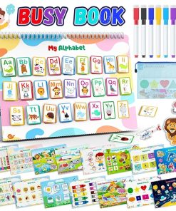 Busy Book for Toddlers 3+, Preschool Learning Activities