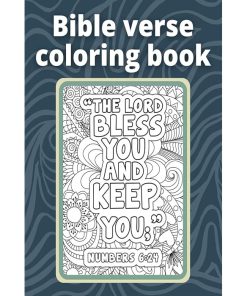 Bible verse coloring book