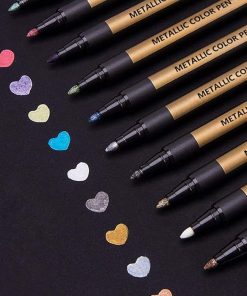 Metallic Marker Pens for Crafts for Kids
