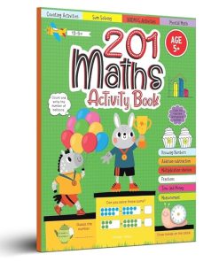 201 Maths Activity Book - Fun Activities and Math Exercises For Children