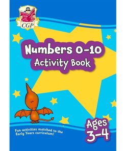 Numbers 0-10 Activity Book for Ages 3-4
