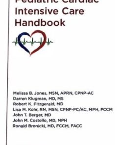 Pediatric Cardiac Intensive Care Handbook
