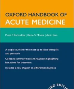 Oxford Handbook of Acute Medicine 3rd Edition