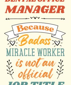 Dental Office Manager Gifts