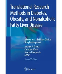 Translational Research Methods in Diabetes Obesity and Nonalcoholic Fatty Liver Disease