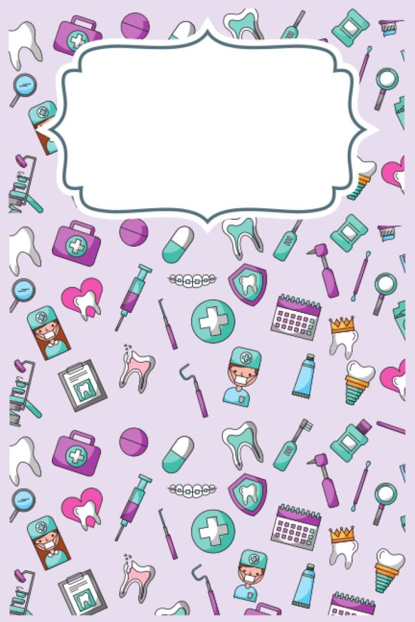 Dentistry Themed Lined Notebook