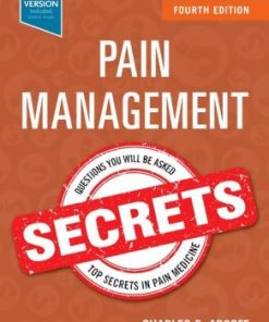 Pain Management Secrets 4th Edition