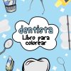 Libro para colorear de dentista para niños