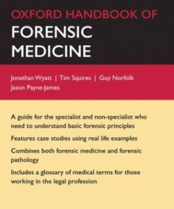 Oxford Handbook of Forensic Medicine