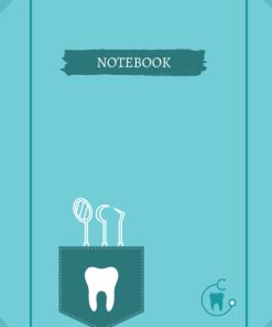 Tooth Notebook Blank Lined Journal for Dentists & Dental Students