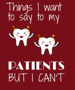 Things I want to say to my patients