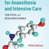 Cambridge University Press Pharmacology for Anaesthesia and Intensive Care