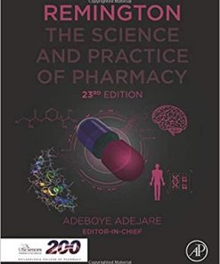 Remington: The Science and Practice of Pharmacy 23rd Edition