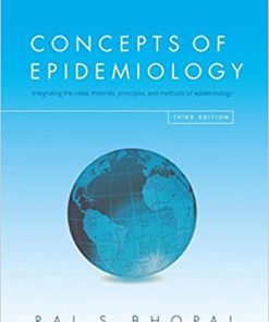 Concepts of Epidemiology Integrating The ideas Theories Principles and Methods Of Epidemiology