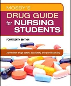 Mosby's Drug Guide for Nursing Students 14th Edition