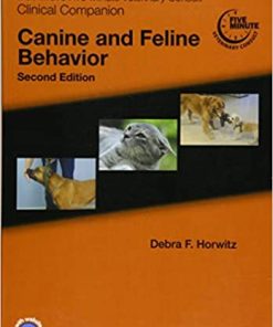 Blackwell's Five-Minute Veterinary Consult Clinical Companion: Canine and Feline Behavior 2nd Edition