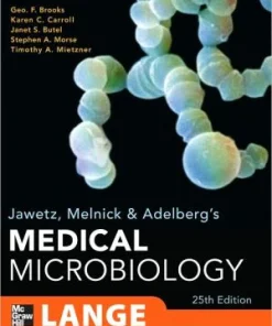 Jawetz Melnick & Adelberg's Medical Microbiology 25th Edition