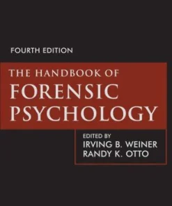The Handbook of Forensic Psychology 4th Edition