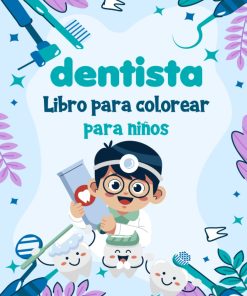 Libro para colorear de dentista para niños
