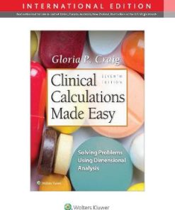Clinical Calculations Made Easy 7th Edition