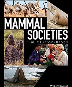 Mammal Societies By Tim Clutton–Brock