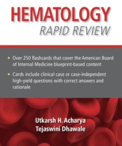 Hematology Rapid Review Flash Cards