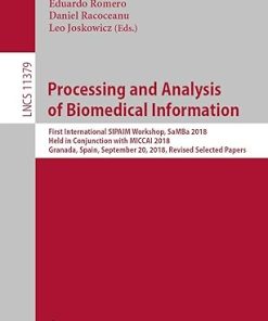 Processing and Analysis of Biomedical Information