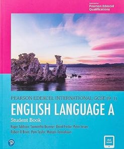 Pearson Edexcel International GCSE 91 English Language A Student Book 2nd Edition