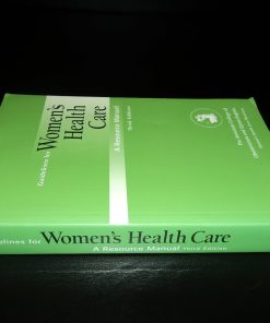 Guidelines for Women's Health Care