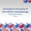 Principles And Pratice Of Oto Rhino Laryngology Head And Neck Surgery