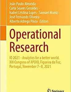 Operational Research IO 2021 Analytics for a Better World